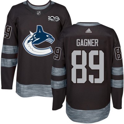Adidas Vancouver Canucks #89 Sam Gagner Black 19172017 100th Anniversary Stitched NHL Jersey